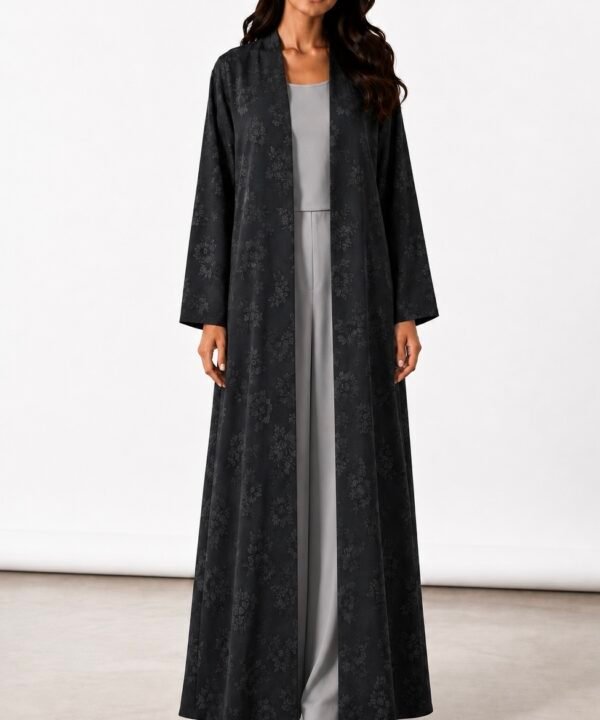 MIDNIGHT JACQUARD ABAYA