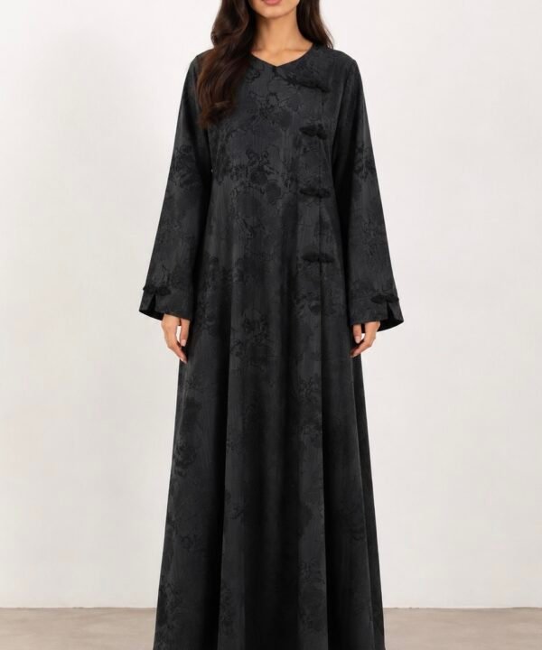 LIAN CHINESE BUTTON ABAYA