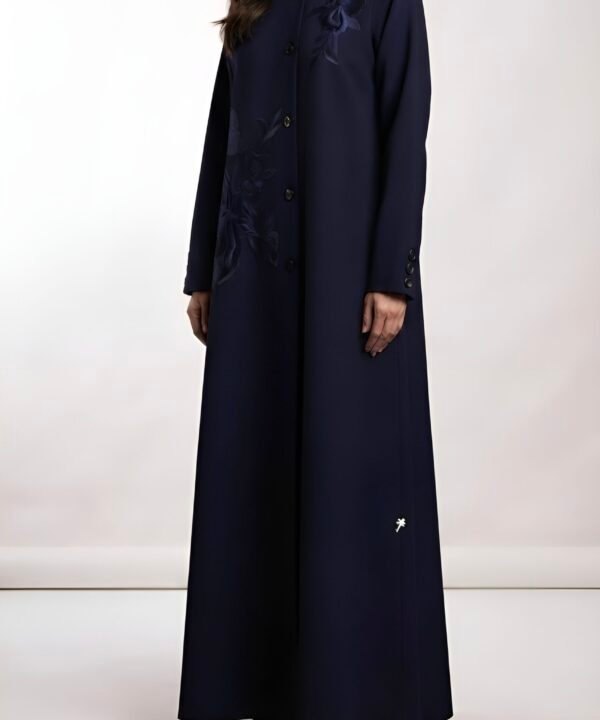 NAVY GARDEN ABAYA